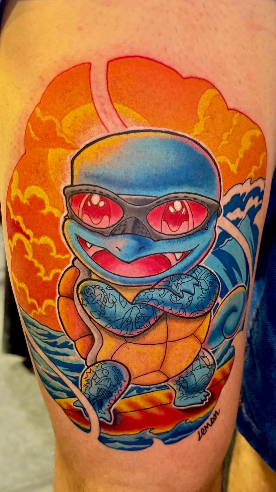 Anime - Squirtle estilizado