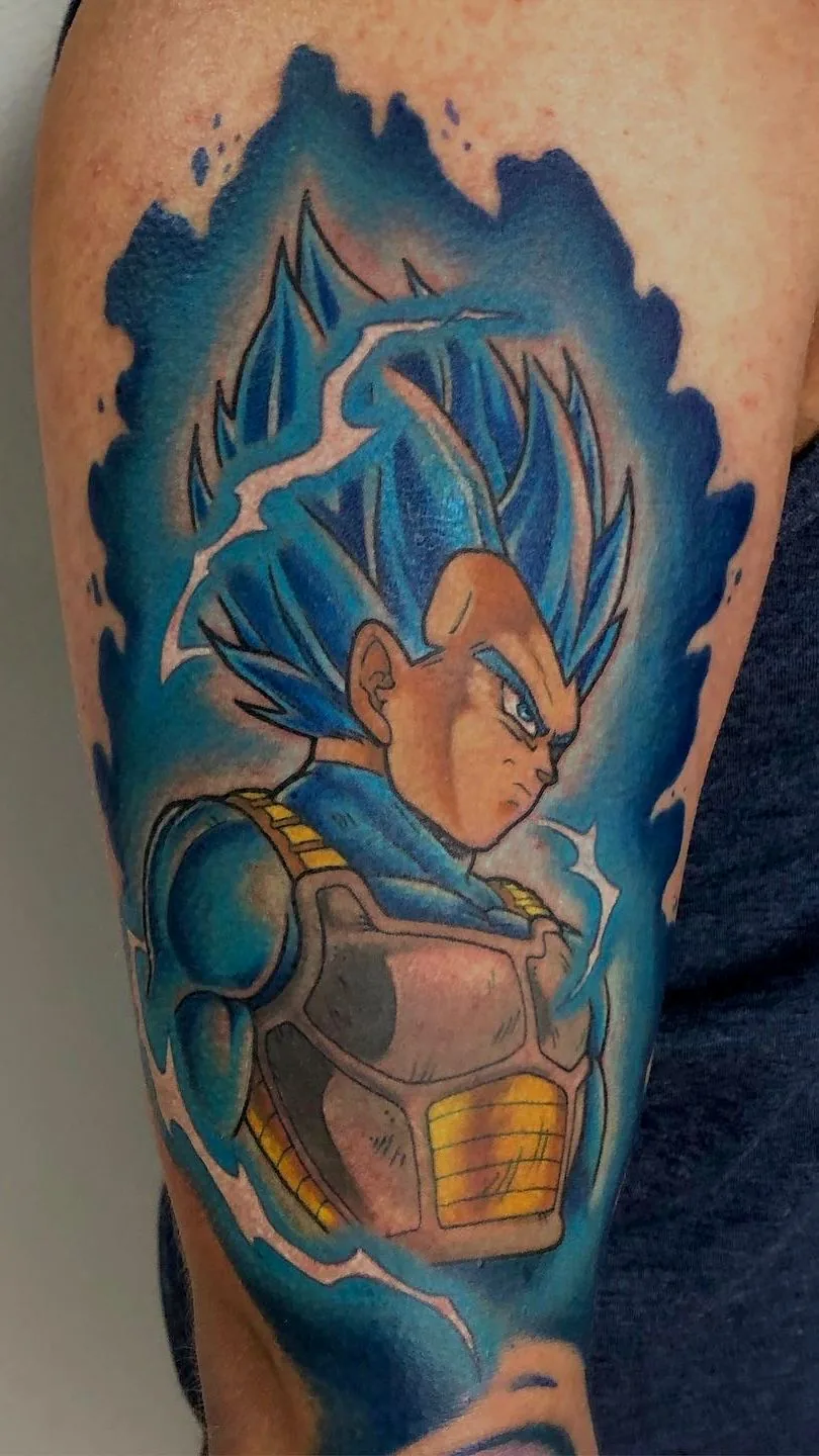 Anime - Vegeta Blue